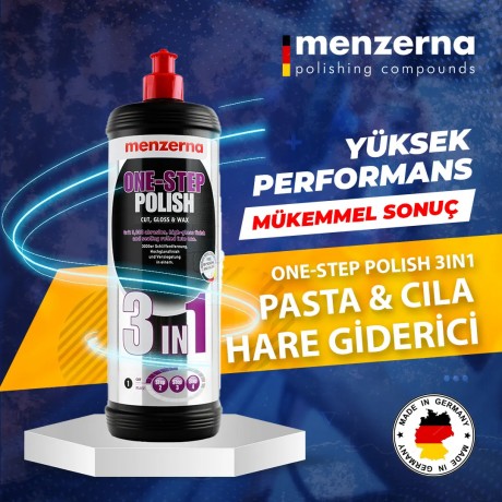 Menzerna 3in1 Wax - One Step Polish - Cut, Gloss, Wax 